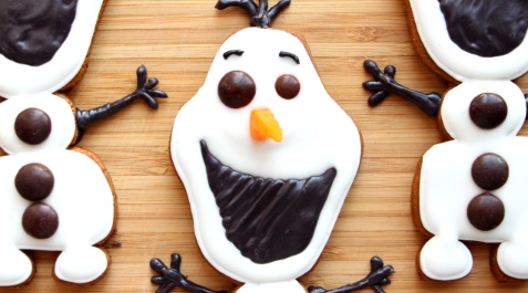 How to Make Olaf Cookies