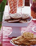 Chocolate-Almond Swirl Cookies 