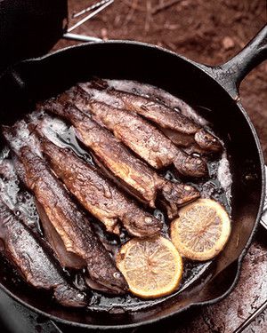 Panfried Trout with Lemon 