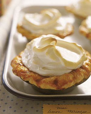 Pie Dough for Mini Lemon-Meringue Pies 