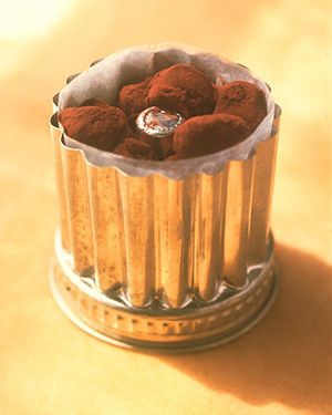 Chocolate Armagnac Truffles 