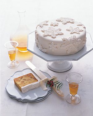 Royal Icing for Snow-Capped Fruitcake 