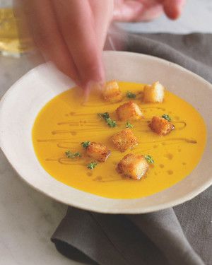 Marco Canora's Yellow-Pepper Soup 