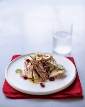 Chicken Waldorf Salad With Flaxseed-Oil Dressing 