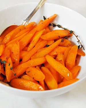 Roasted Carrots with Fresh Thyme 