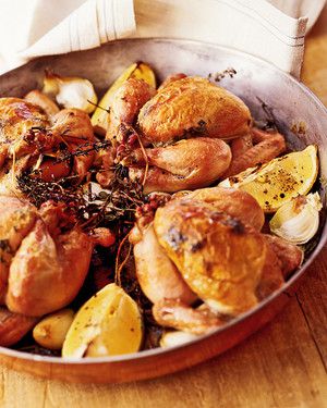 Thyme-Roasted Poussin 