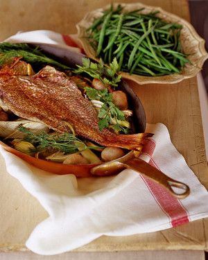 Roasted Whole Snapper 