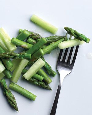 Asparagus and Cucumber Vinaigrette 