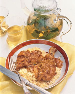 Chicken and Apricot Stew with Couscous 