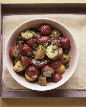 Potato Salad with Cornichons and Capers 