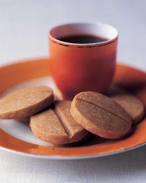 Espresso Shortbread Cookies 