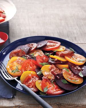 Beet and Tomato Salad 