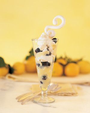 Lemon, Blackberry, and Meringue Parfait 