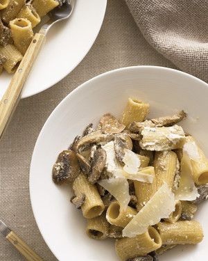 Mushroom Pasta with Ricotta 