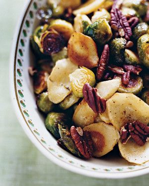 Brussels Sprouts with Parsnips 