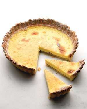 Classic Egg Custard Pie with Lots of Nutmeg 