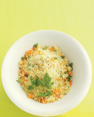 Couscous with Carrot and Cilantro 