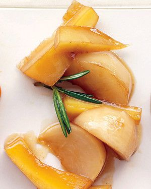 Glazed Turnips and Parsnips with Maple Syrup 