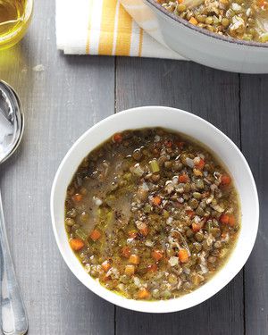 Lentil and Bulgur Soup 