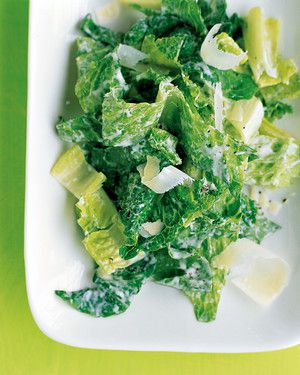 Romaine Salad with Caesar Dressing 