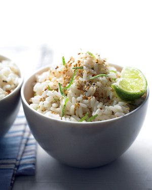Sesame-Lime Rice 