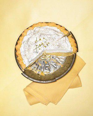 Lemon-Chamomile Cream Pie 