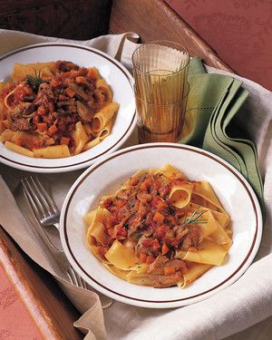 Pappardelle with Osso Buco Sauce 