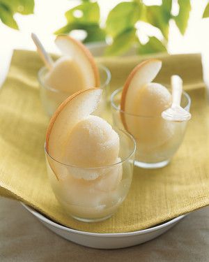 Asian Pear Sorbet 