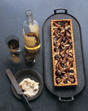 Fig and Grape Tart 