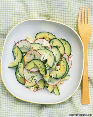 Cucumber Salad with Radish and Dill