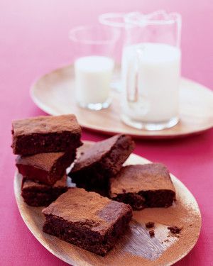 Easy Double-Chocolate Brownies 