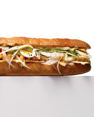 Chickpea Sub Sandwich 