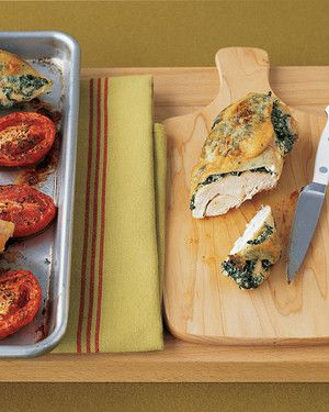 Chicken Breasts Stuffed with Spinach and Ricotta 