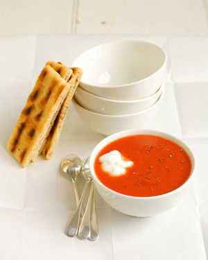Chilled Fresh Tomato Soup 