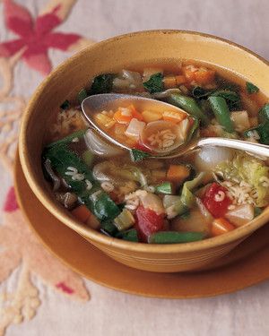 Vegetable Alphabet Soup 