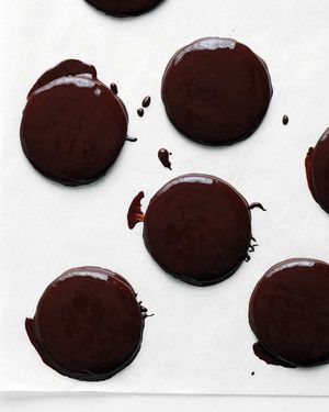 Minted-Chocolate Cookies 