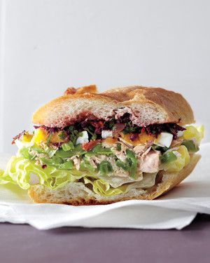 Nicoise Salad Sandwich 