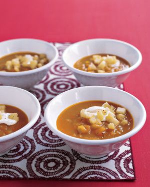 Squash and Apple Soup 