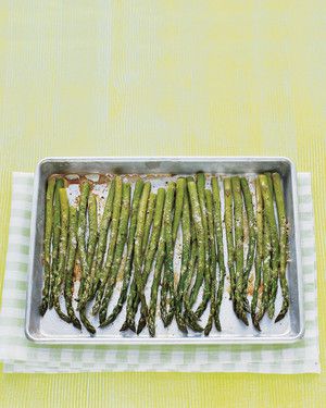 Roasted Asparagus with Parmesan 