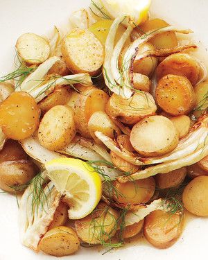 Braised Fennel and Potatoes 