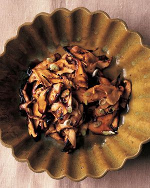 Grilled Matsutake Mushrooms 