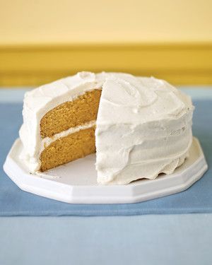 Pumpkin Layer Cake with Spiced Frosting 
