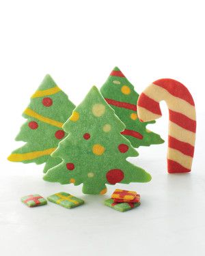 Cutout Christmas Tree Cookies 