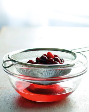 Cranberry Simple Syrup 