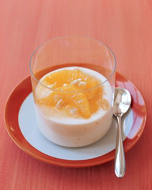 Yogurt with Orange and Ginger 