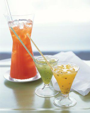 Simple Syrup for Passion-Fruit Orangeade 
