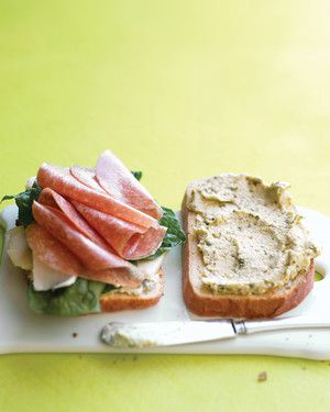 Artichoke and Salami Sandwiches 