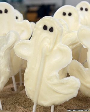 White Chocolate Ghosts 