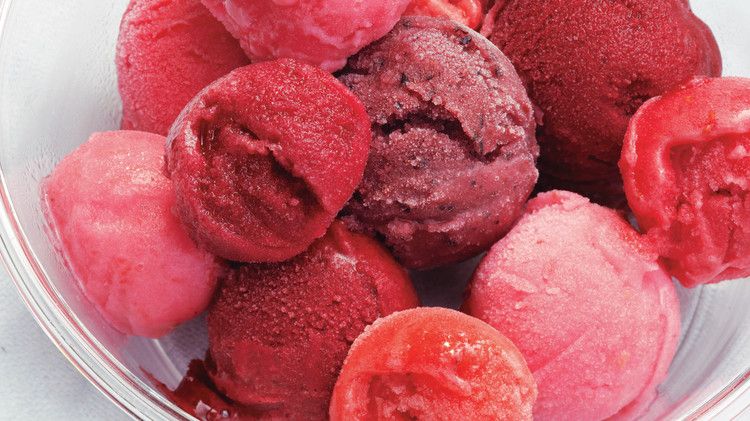 berry sorbets