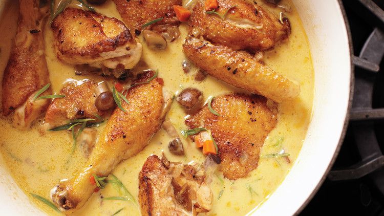 Chicken Fricassee (Fricassee de Poulet a L'Ancienne)_image